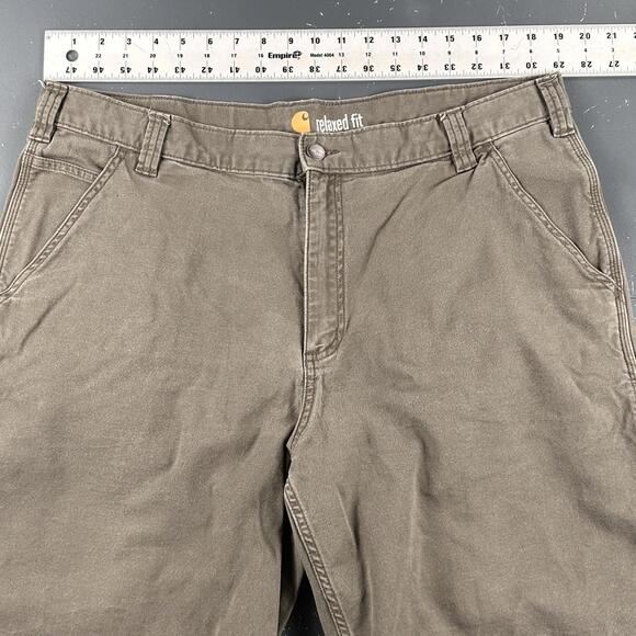 Carhartt Shorts Mens 40 Green Rugged Flex Relaxed Fit Utility Pocket 102514 217 - Picture 4 of 6